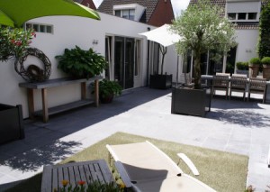 Terras tuin Oisterwijk